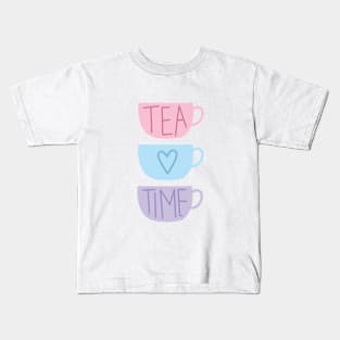 Tea Time Kids T-Shirt